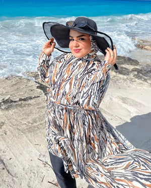 golden leaves burkini