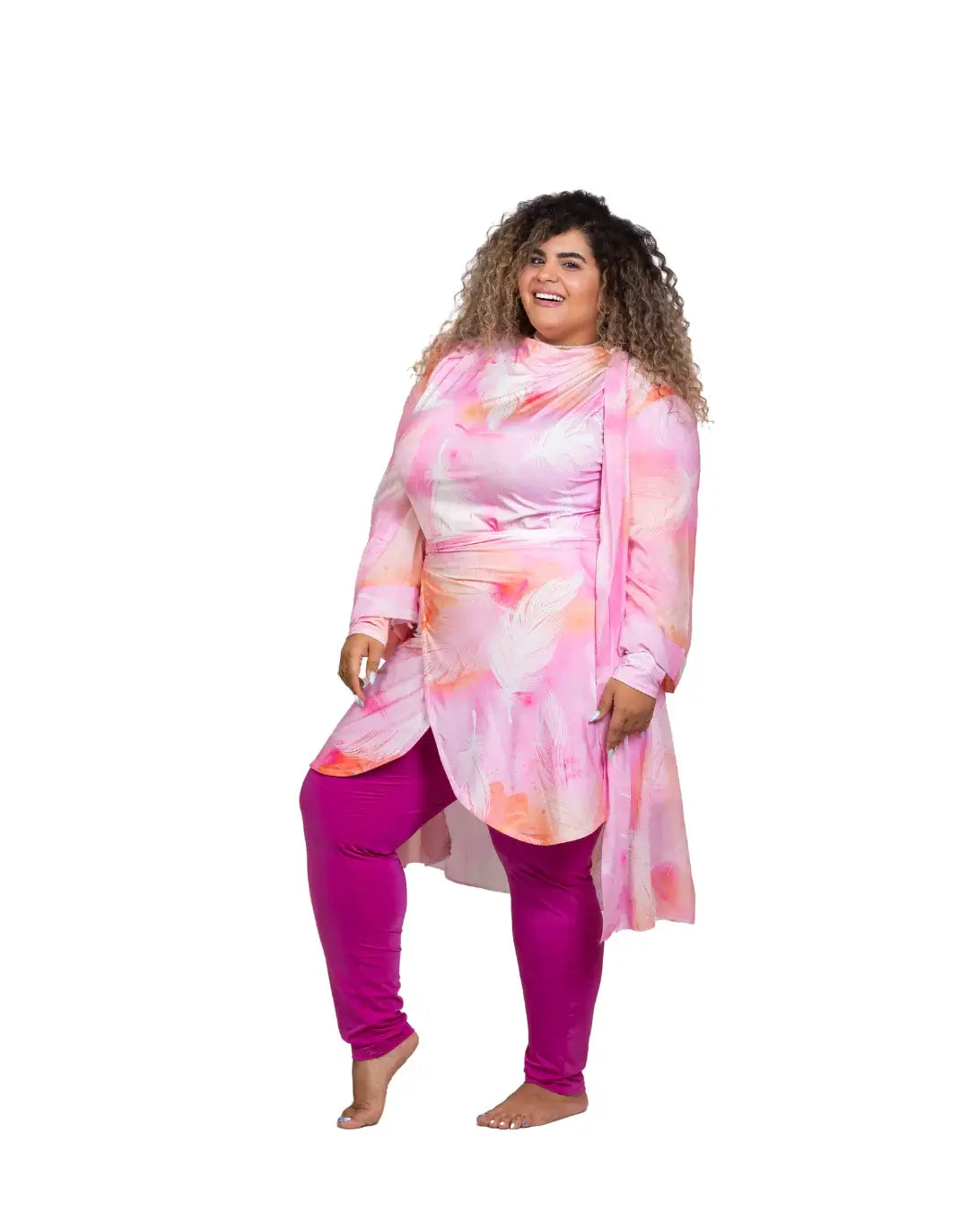 Flamingo Vibes Burkini Full Set