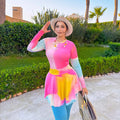 galaxy burkini top only كاش و جيب قصيرة