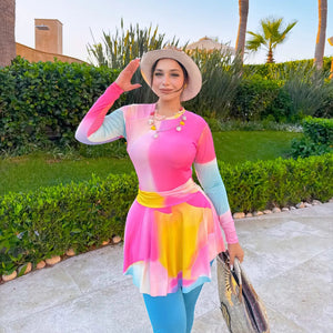 galaxy burkini top only كاش و جيب قصيرة