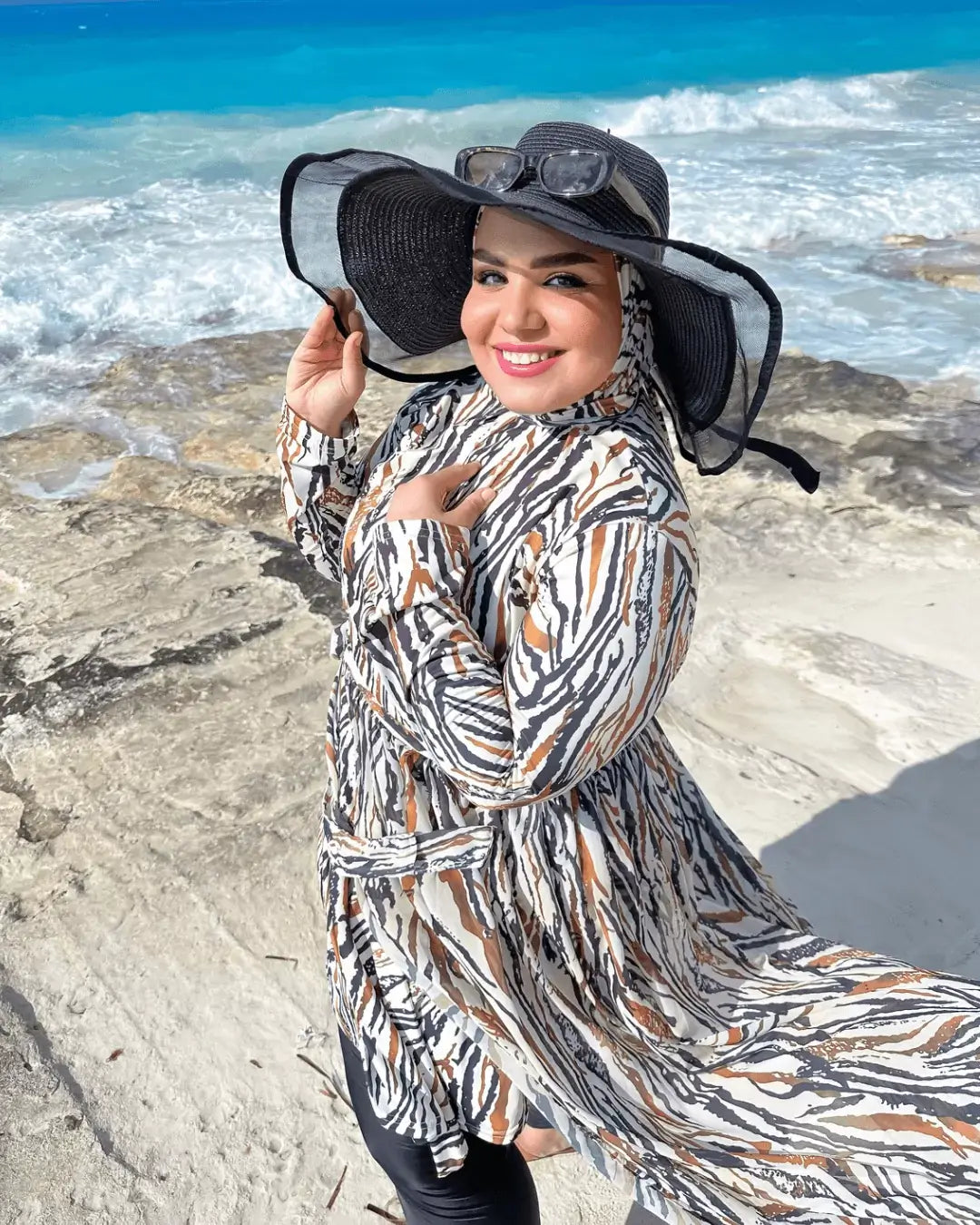 golden leaves burkini top only